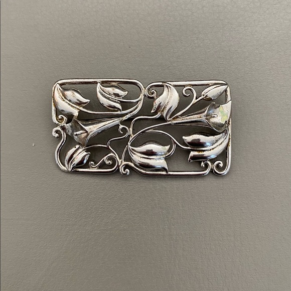 Bond Boyd Jewelry - Vintage Bond Boyd Sterling brooch